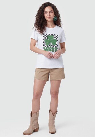 usha FESTIVAL - Camiseta 'Irish' en blanco