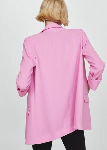 MANGO Blazer 'Eleonor' in Pink