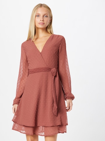 Robe de cocktail 'Sibylla' ABOUT YOU en marron : devant