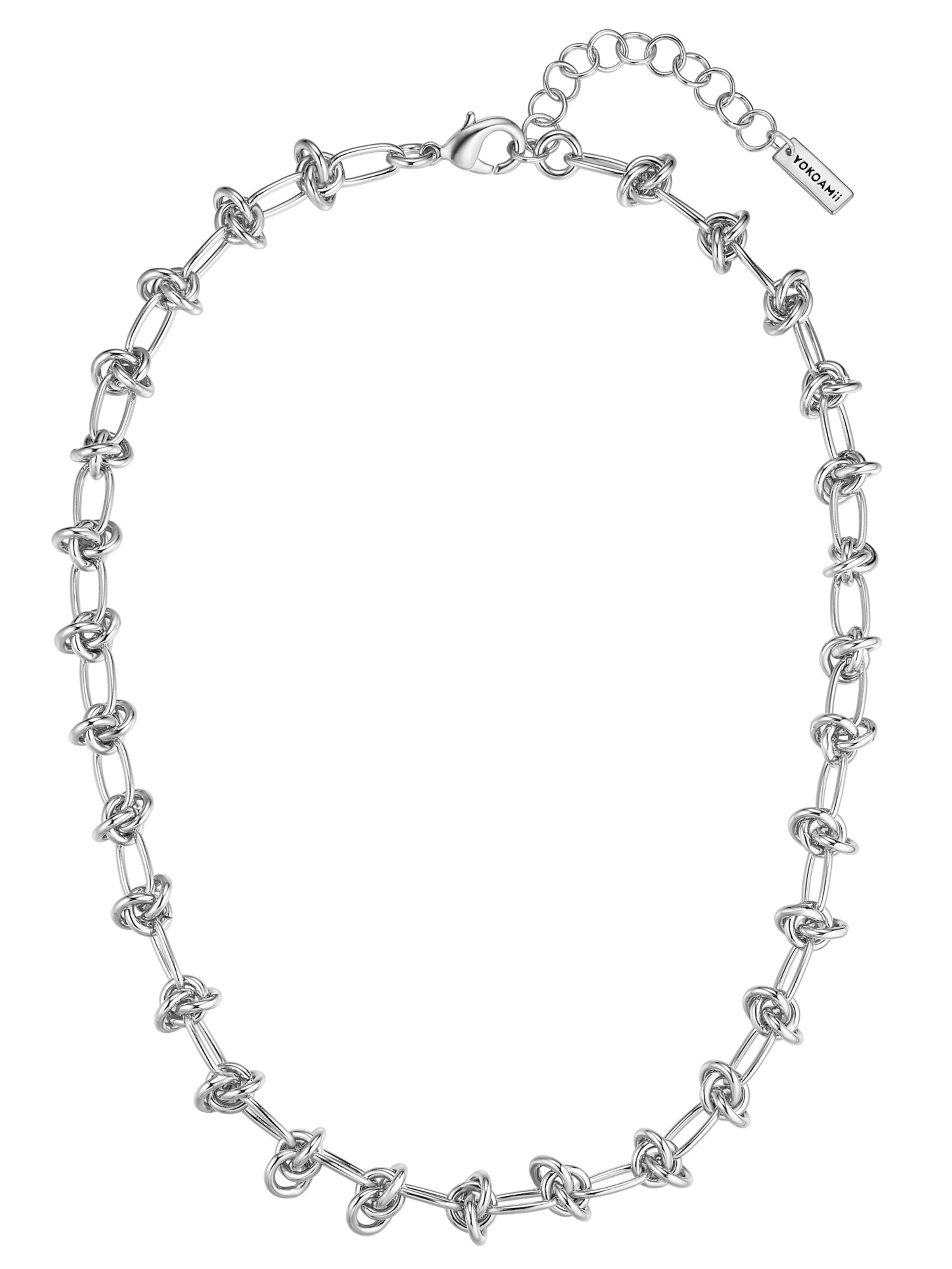 Yokoamii Necklace in Silver: front