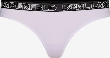 Karl Lagerfeld String 'Ikonik 2.0' i lila: framsida