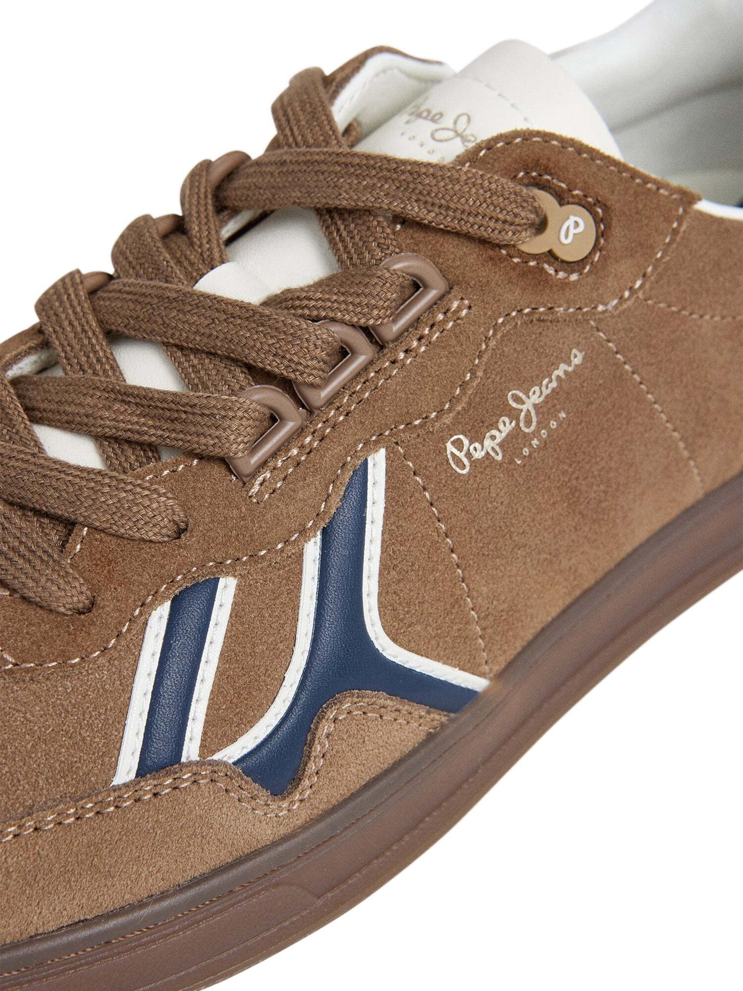 Sneaker bassa ' BALL' di Pepe Jeans in beige