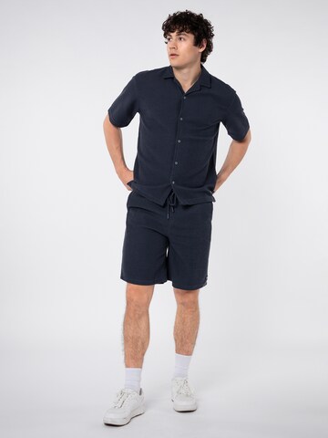 Sublevel Regular Fit Hemd in Blau