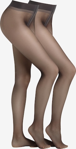 camano Tights in Grey: front