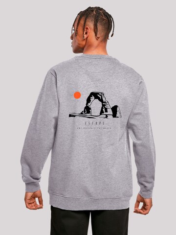 Sweat-shirt 'Escape Discover the World Savannah' F4NT4STIC en gris