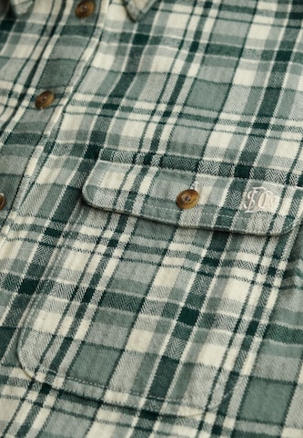 Chemisier Superdry en vert