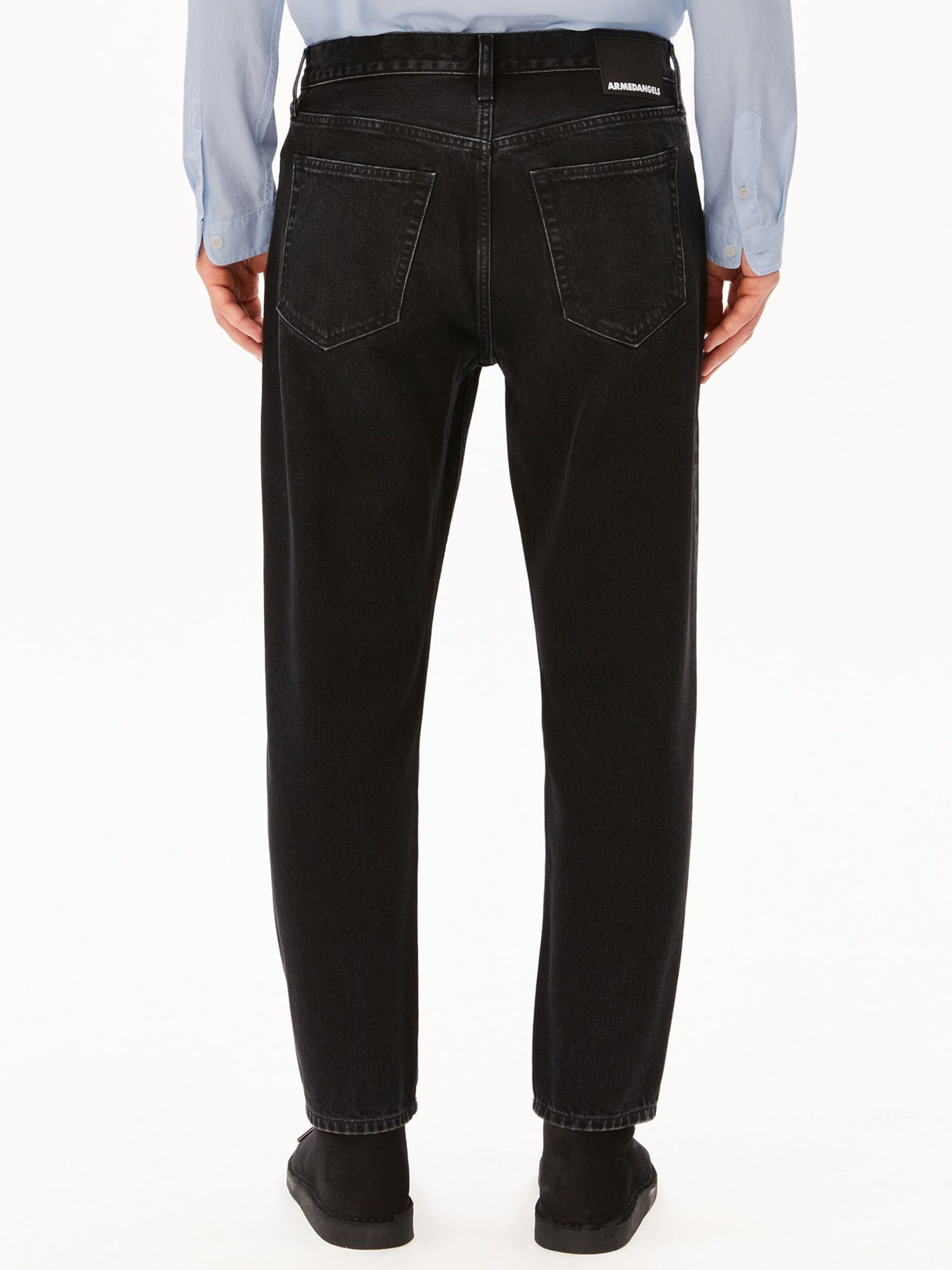 ARMEDANGELS Loosefit Jeans in Zwart