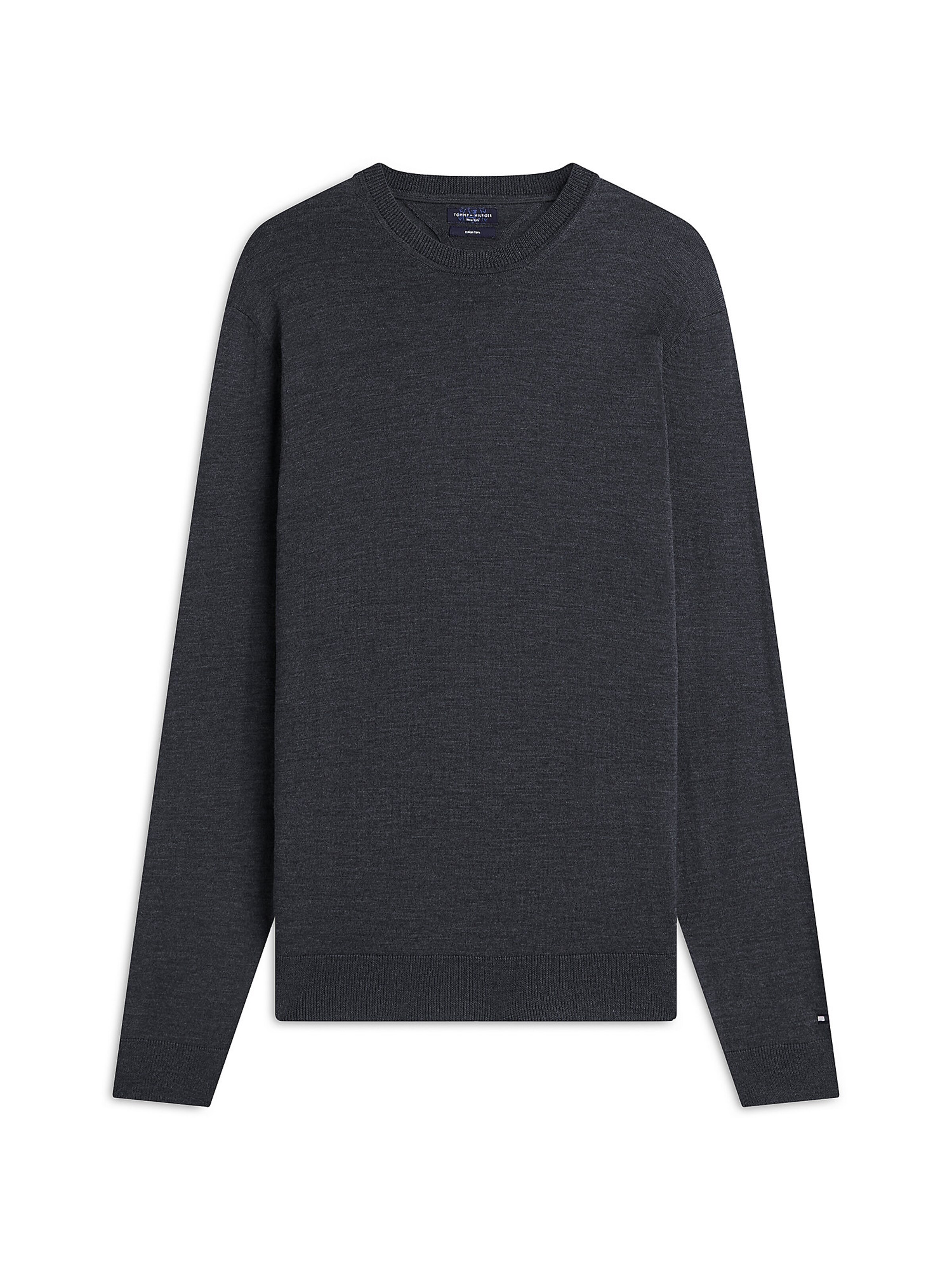 TOMMY HILFIGER Pullover in Grau: Vorderseite