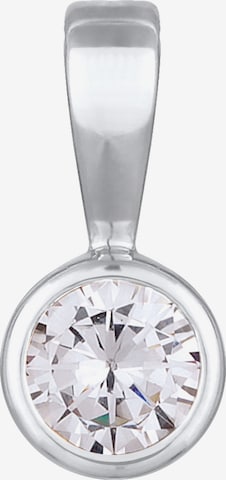 Pendentif Nenalina en argent : devant