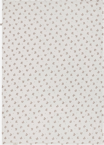 Copertina per neonati 'Blooming Clover' di Noppies in bianco: frontale