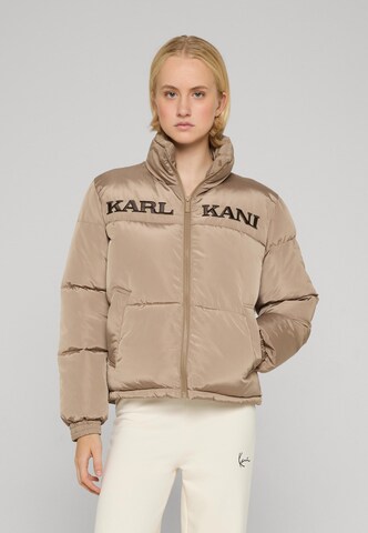 Karl Kani Between-Season Jacket in Beige: front