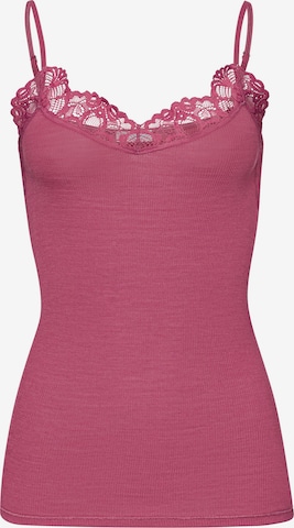Hanro Undershirt in Pink: front
