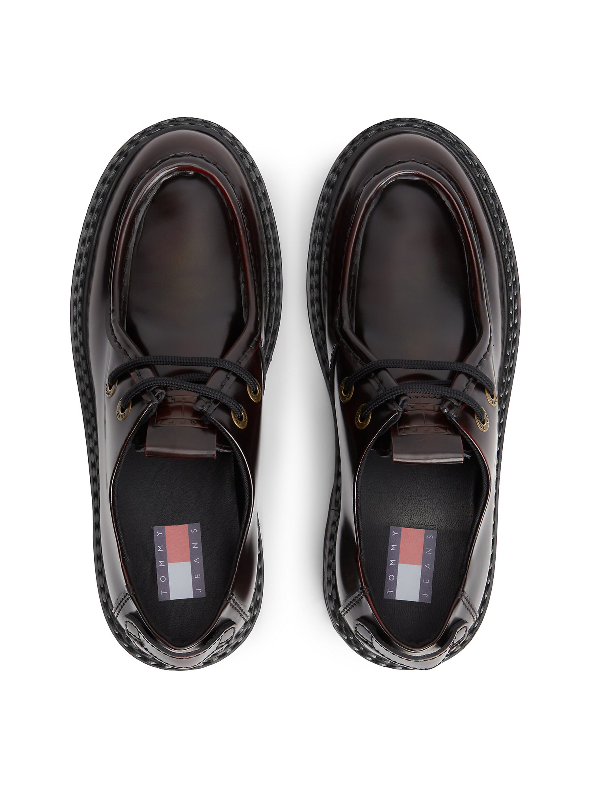 Tommy Jeans Lace-Up Shoes in Brown