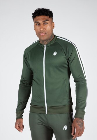 Gorilla Wear Sportsweatshirt 'Riverside' in Groen: voorkant