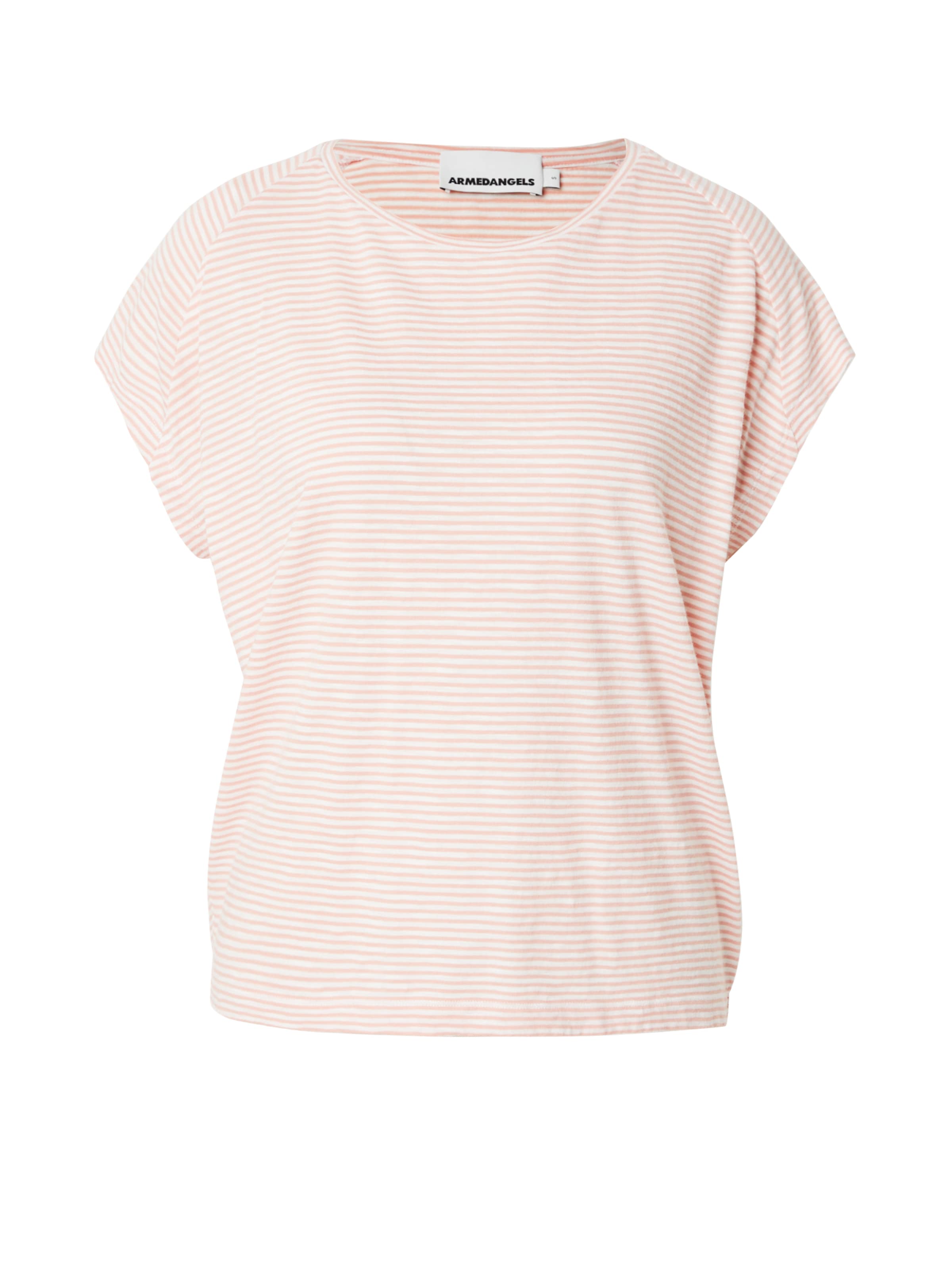 ARMEDANGELS T-Shirt ONELIAA LOVELY STRIPES in Pink: Vorderseite