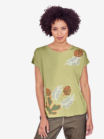 Linea Tesini by heine Shirt in Green: front