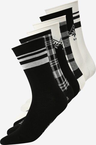 Lauren Ralph Lauren Ponožky – černá: přední strana