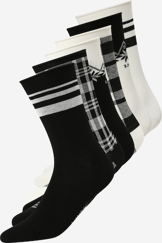 Lauren Ralph Lauren - Calcetines en negro: frente