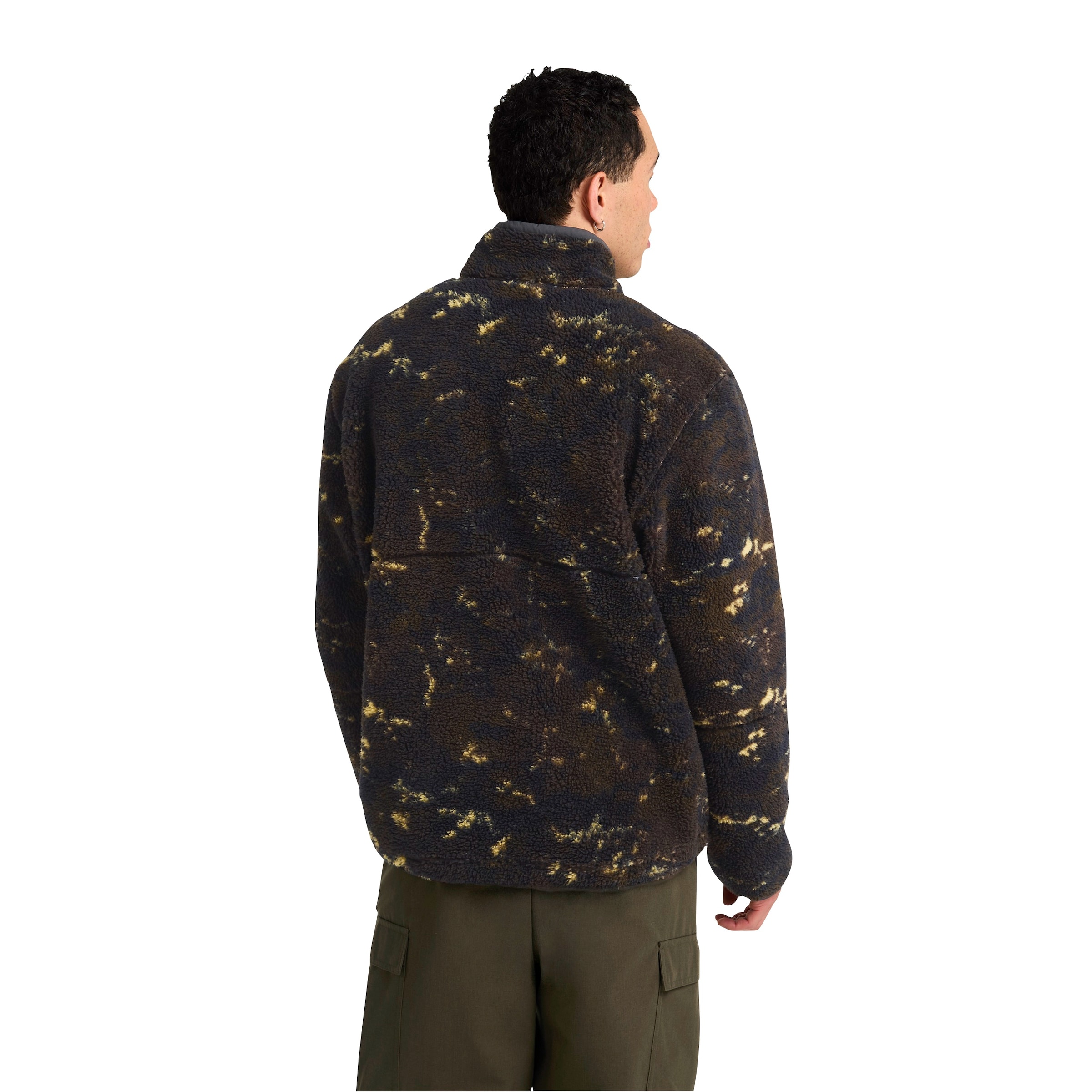 JACK WOLFSKIN Athletic fleece jacket in Brown