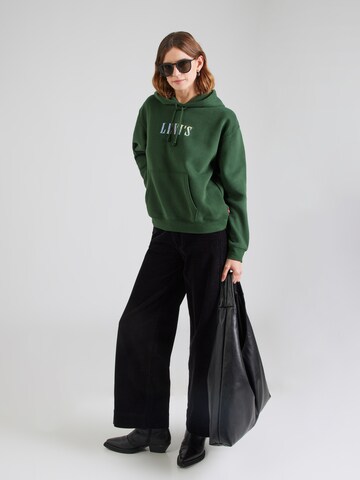 LEVI'S ® Bluzka sportowa 'Everyday Hoodie' w kolorze zielony