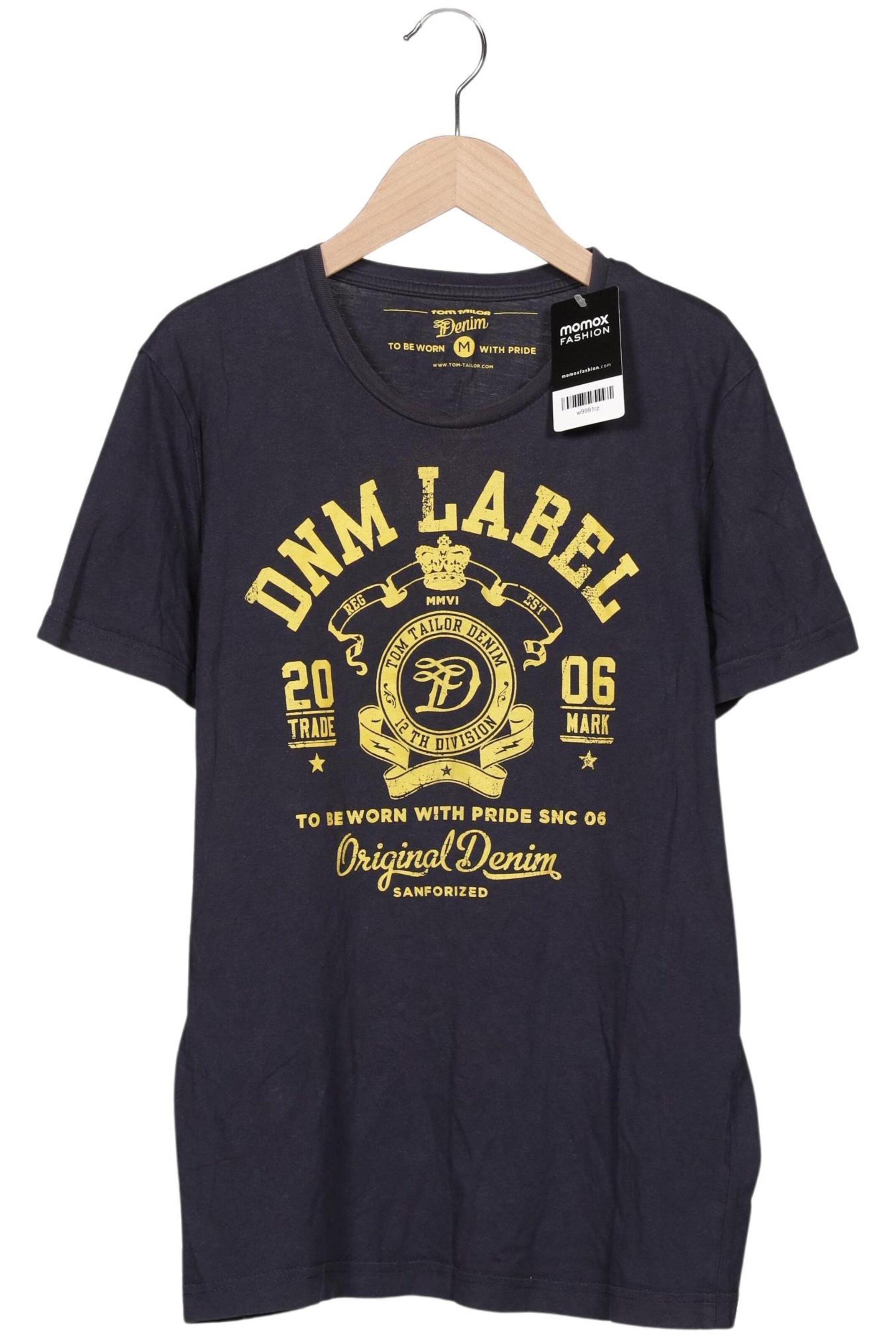 TOM TAILOR DENIM T-Shirt M in Blau: Vorderseite
