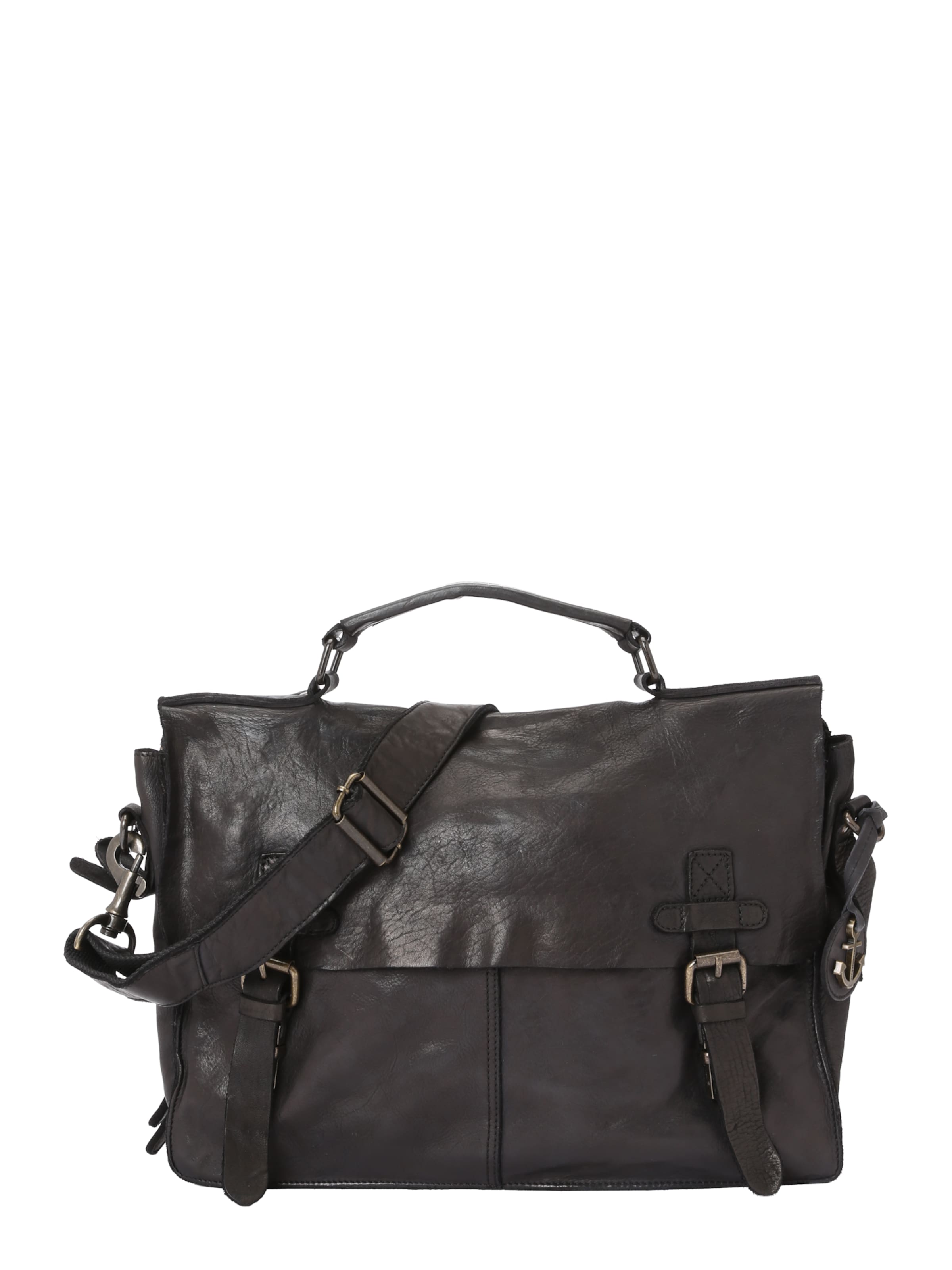 juoda Harbour 2nd Portfelis-rankinė &#x27;Ashton&#x27;: priekis