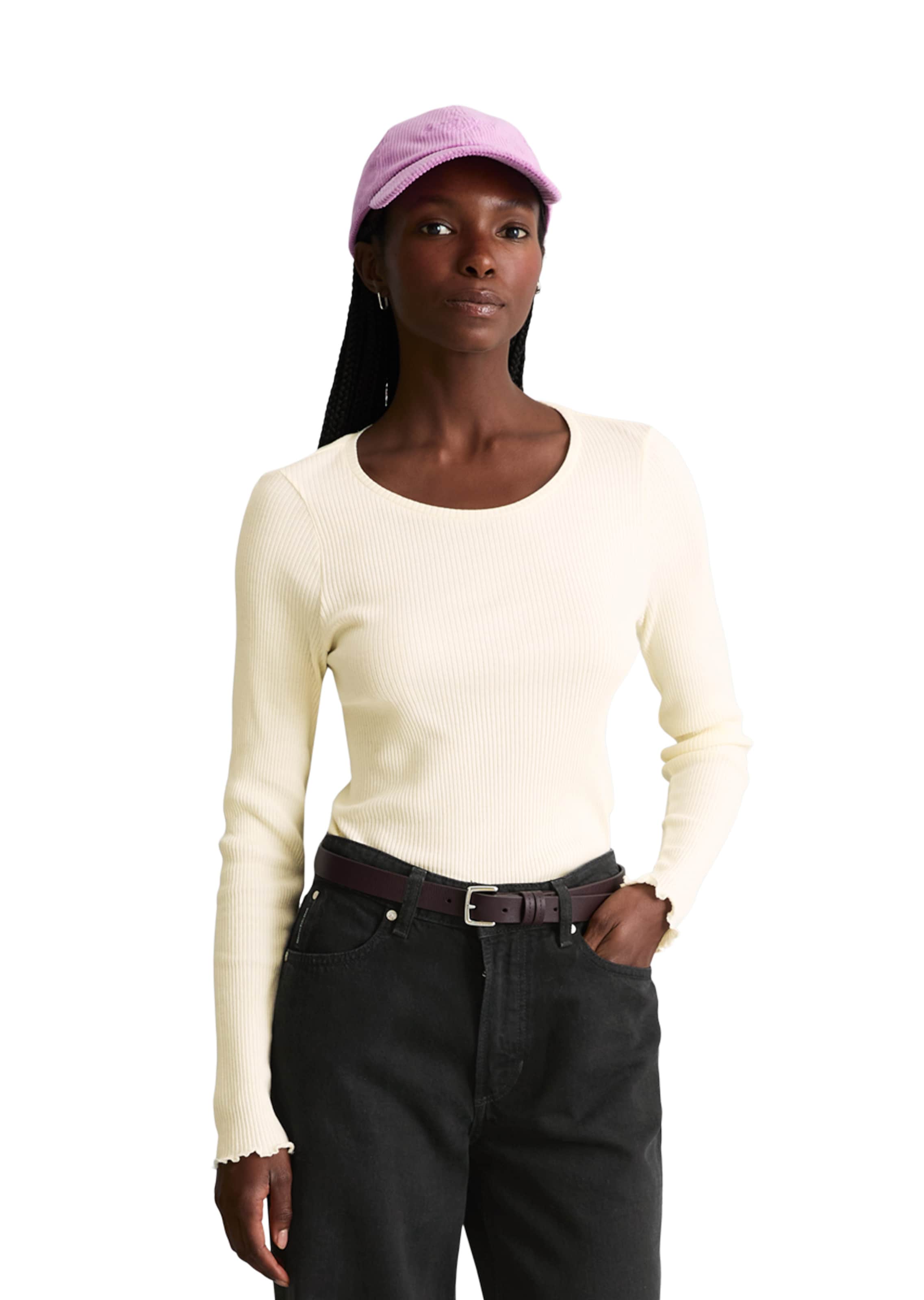 Maglietta di Marc O'Polo DENIM in giallo: frontale