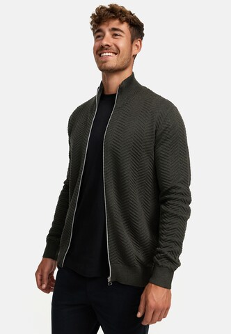 Kronstadt Gebreid vest 'Carlo' in Groen