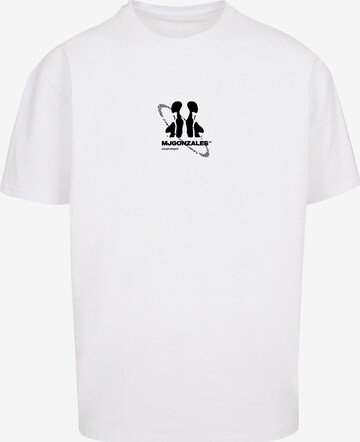 MJ Gonzales T-Shirt 'Circle x Heavy' in Weiß: predná strana