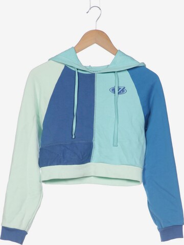 GUESS Sweatshirt & Zip-Up Hoodie in M in Blue: front