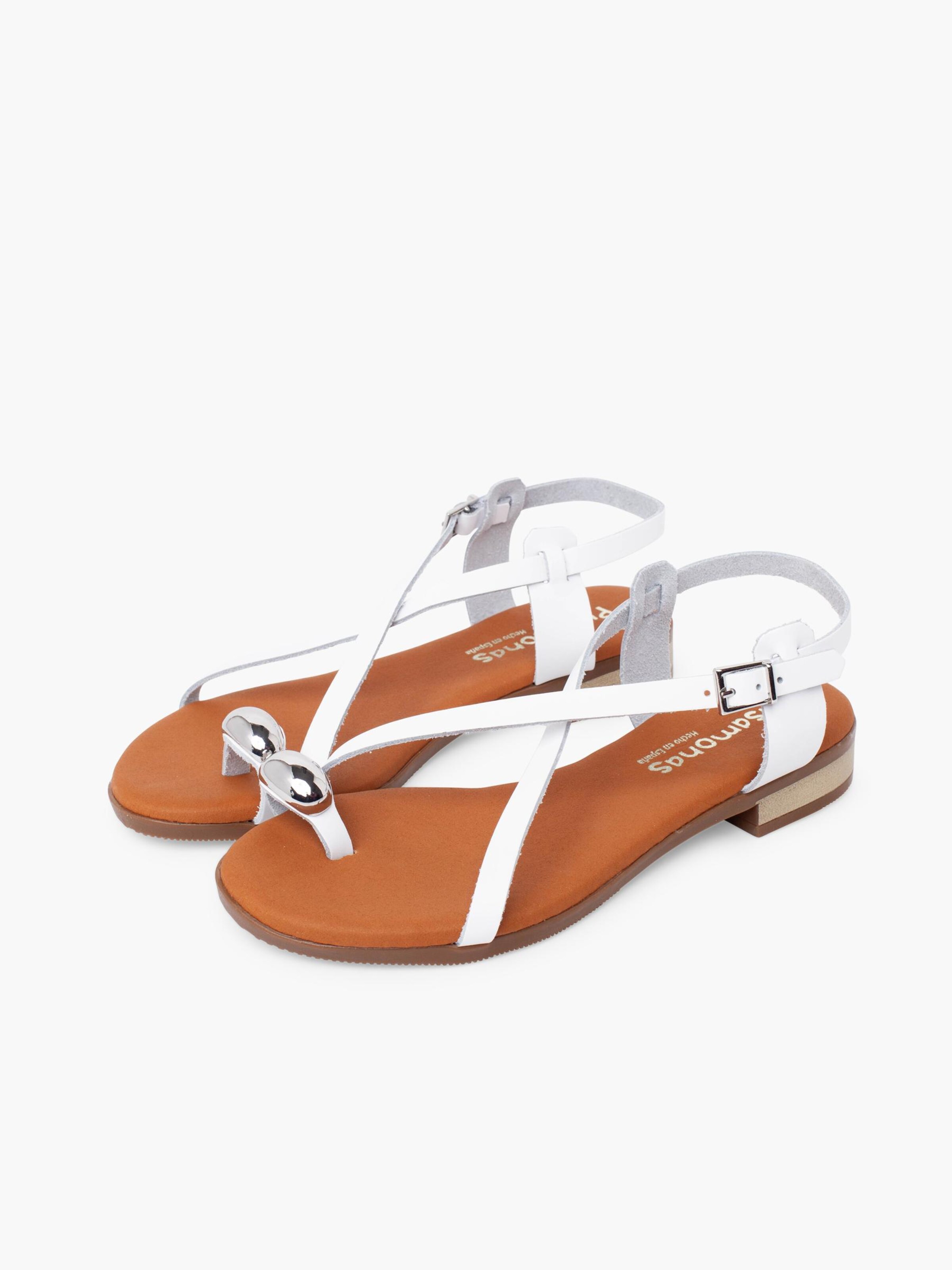 Pisamonas Sandal in White