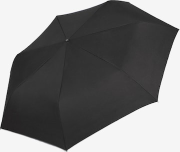 Parapluie Piquadro en noir : devant