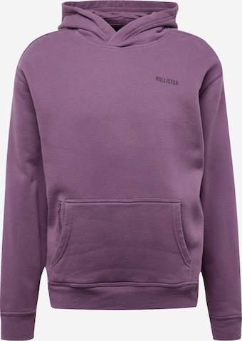 HOLLISTER Sweatshirt in Lila: predná strana