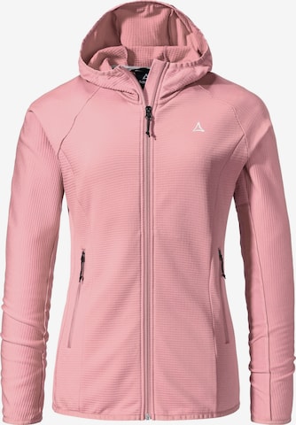 Veste en polaire fonctionnelle 'Cascata' Schöffel en rose : devant