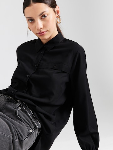 s.Oliver Blouse in Black