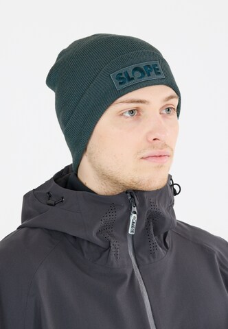 SLOPE Mütze 'Wren' in Blau: Vorderseite