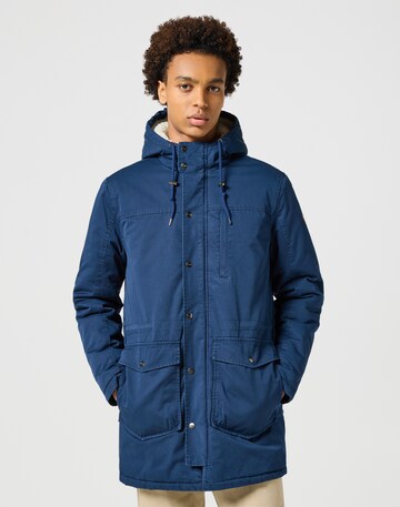 WRANGLER Winter Parka in Blue: front