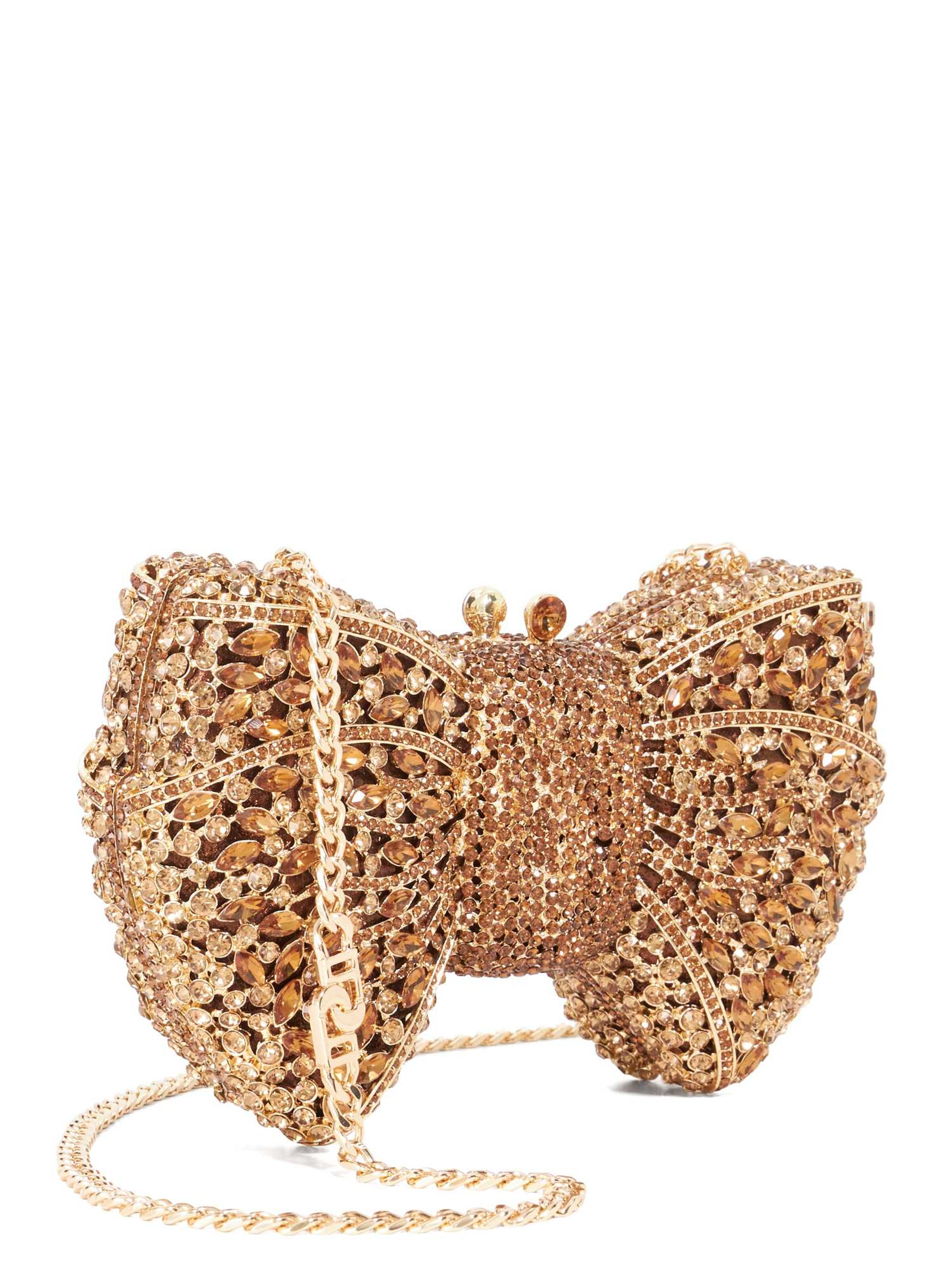 Pochette 'Enchant' Dune LONDON en bronze : devant