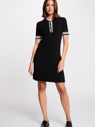 Morgan Gebreide jurk in Zwart