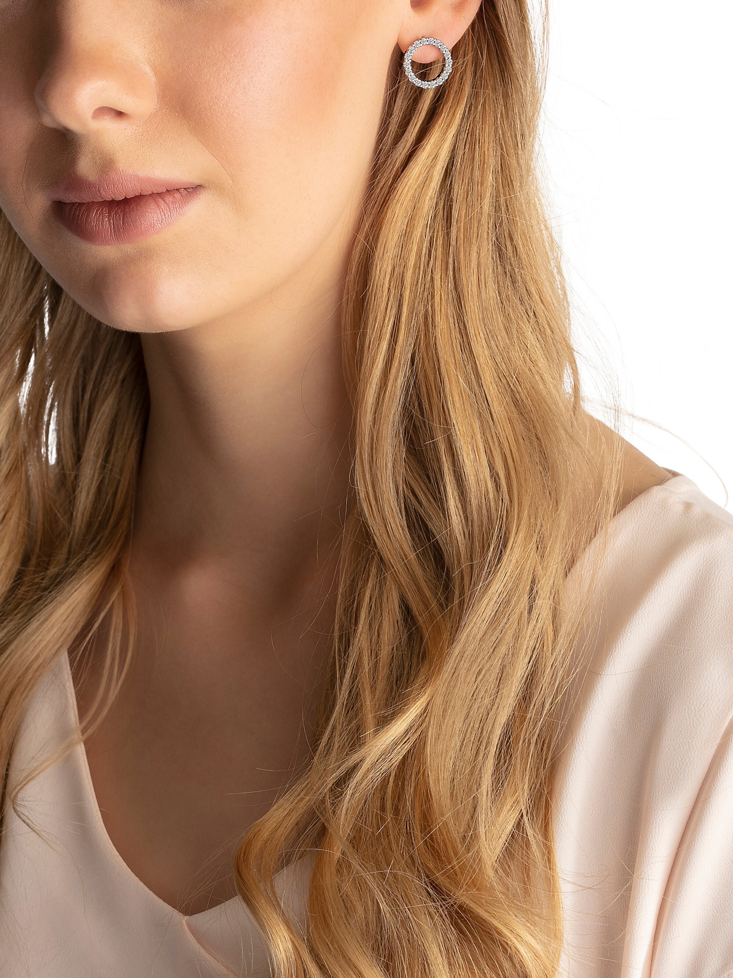 FAVS Ohrringe in Silber: Vorderseite