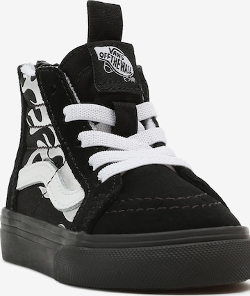 VANS - Sapatilhas 'TD SK8-Hi Zip' em preto