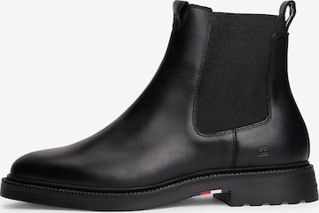 TOMMY HILFIGERChelsea čizme - crna boja: prednji dio
