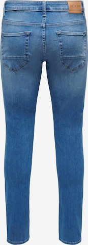 Coupe slim Jean 'Loom' Only & Sons en bleu