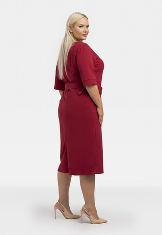 Robe ' SAMANTA ' Karko en rouge