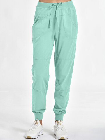 DEHA Tapered Sportbroek in Groen: voorkant