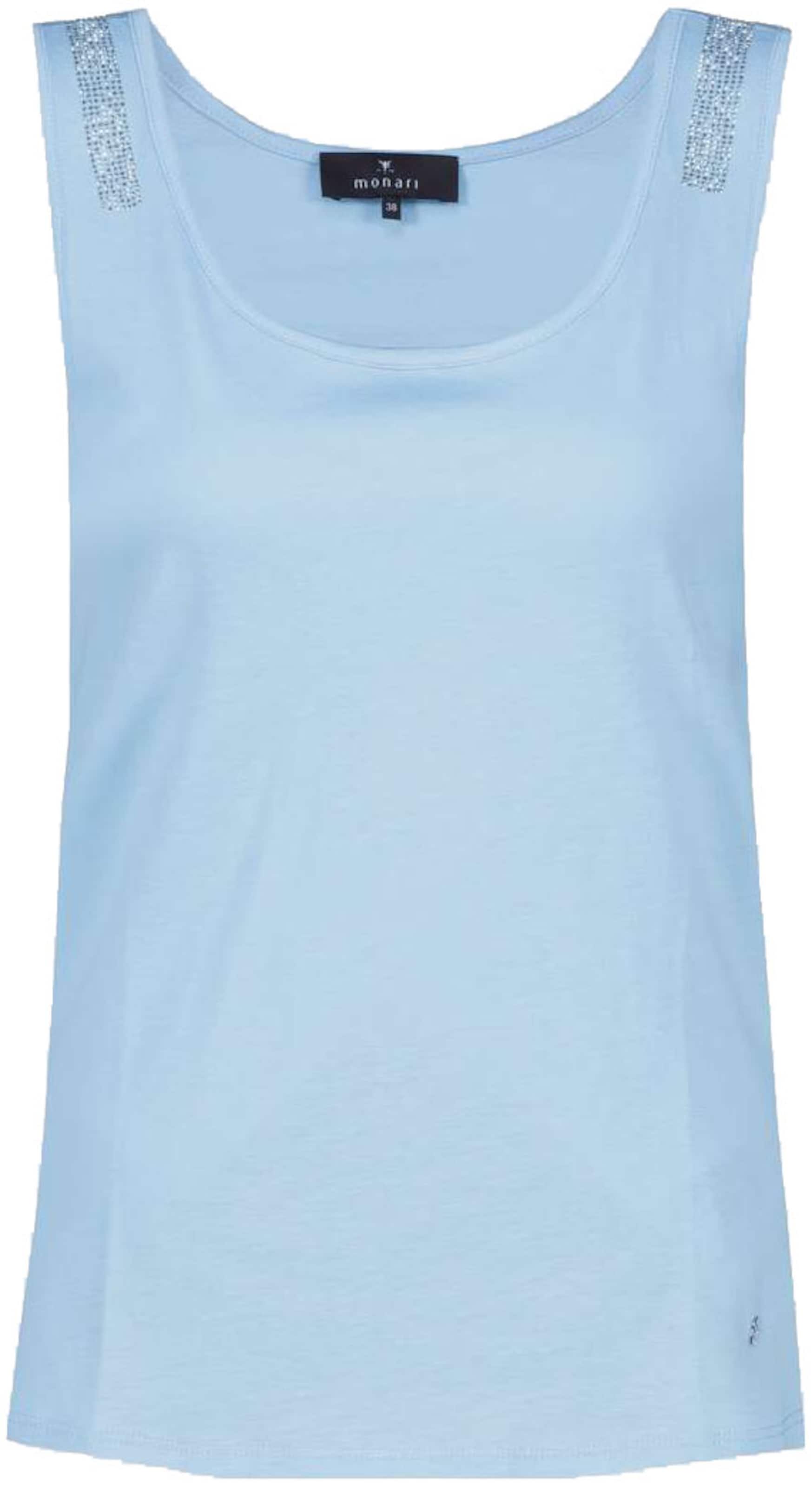 monari Top in Blue: front