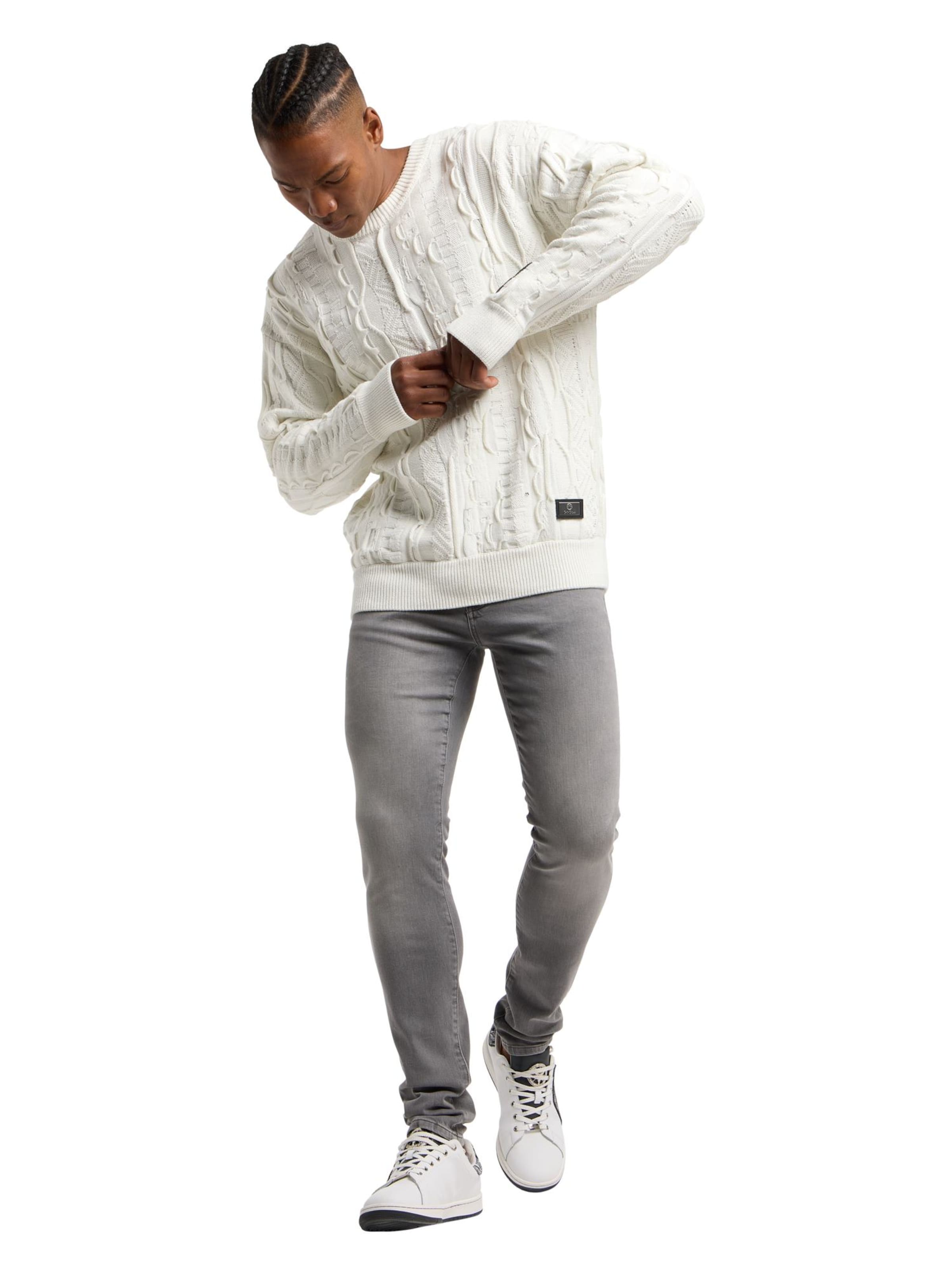 Pull-over 'Dima' Carlo Colucci en blanc