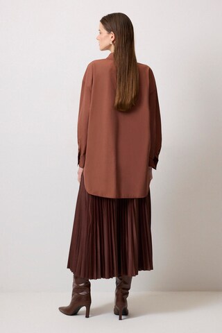 Touche Prive Blouse in Brown
