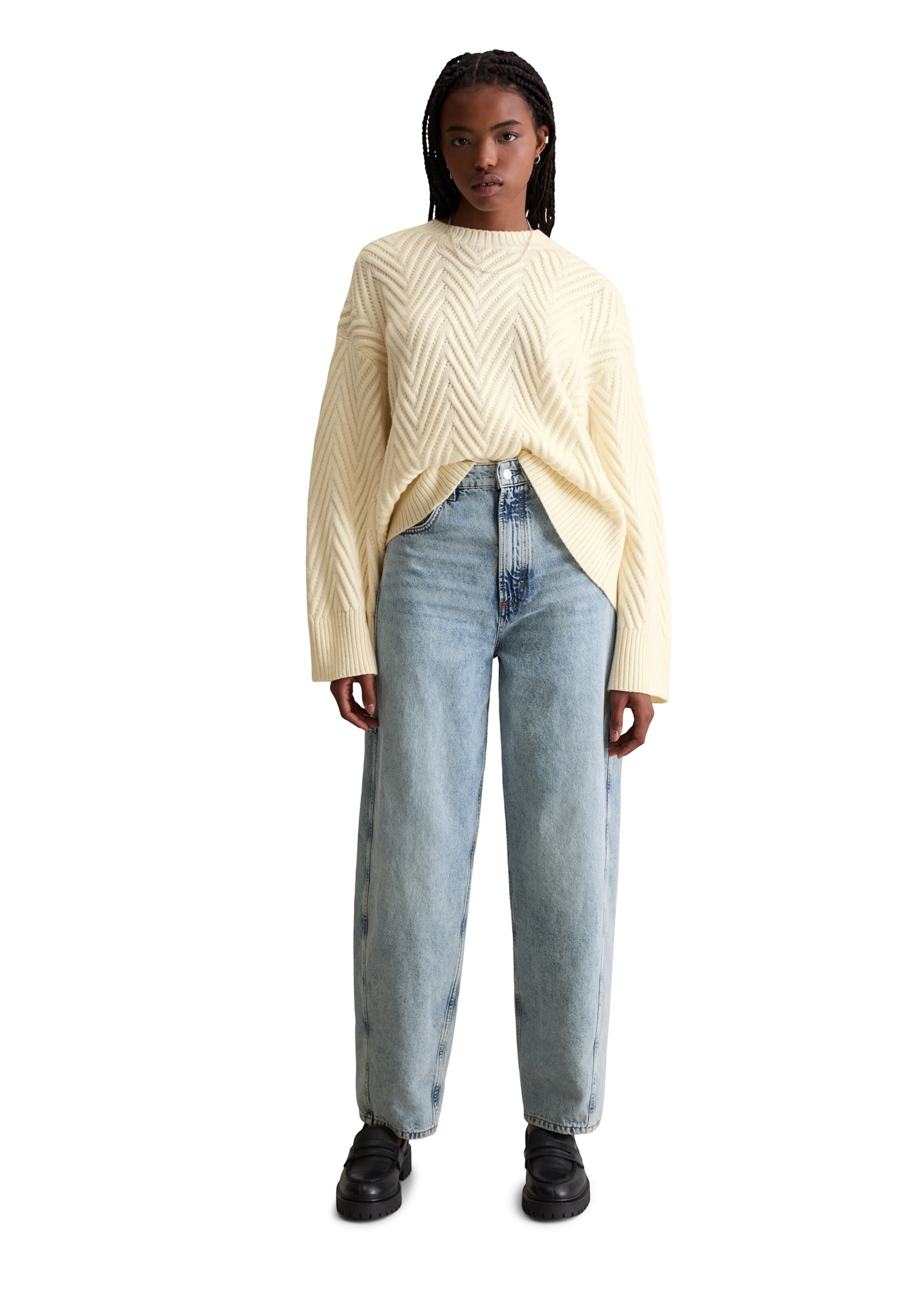 Marc O'Polo DENIM Trui in Wit