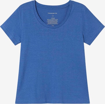 Thinking MU Shirt ' Regina ' in Blue: front
